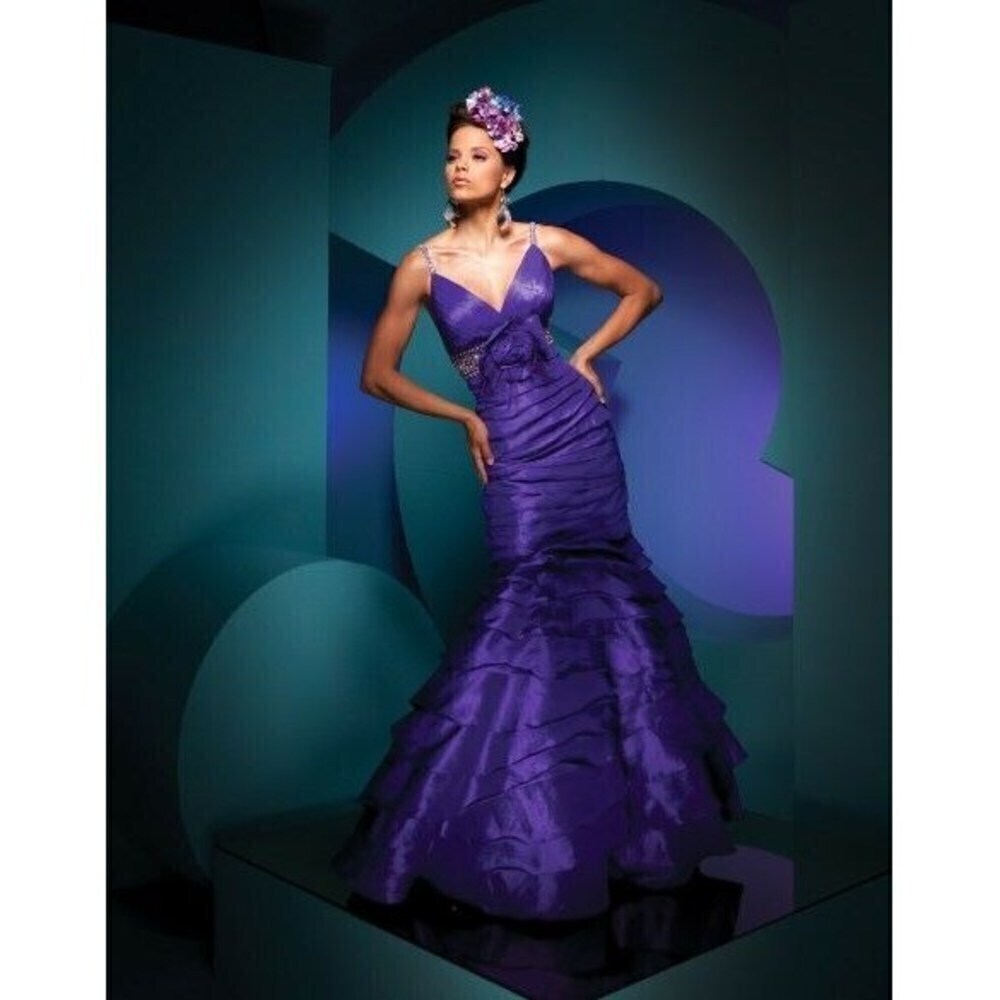 Tony Bowls Prom Dress 111706 Purple